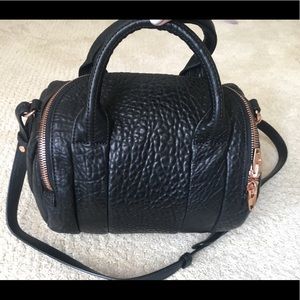 Alexander Wang Rockie bag with Rose Gold